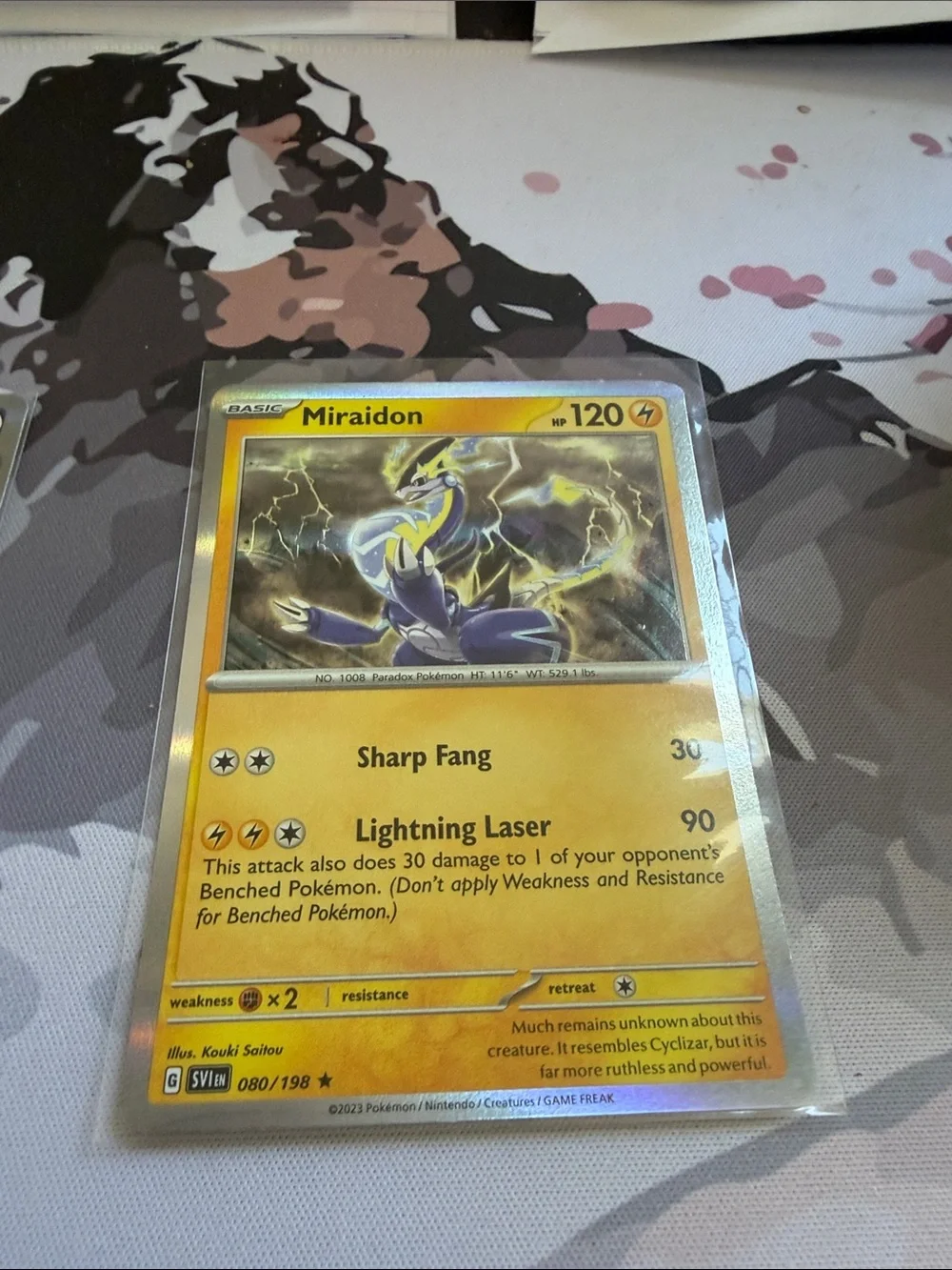 ⚡ Miraidon Pokémon Character Card Lot | 4 Holo & Reverse Holo Cards ✨5/$25✨
